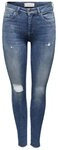 ONLY Bequeme Jeans ONLBLUSH MID SK AK RW DT DNM REA221