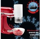 KitchenAid Eisbereiteraufsatz Shave Ice Vorsatz 5KSMSIA Zubeh&ouml;r f&uuml;r KitchenAid