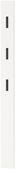 Tchibo - Garderobenpaneel mit schwarzen Haken - 15x3x170cm - schwarz -