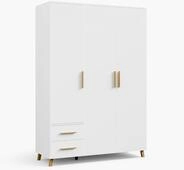 Rauch Dreht&uuml;renschrank &raquo;Shinjo&laquo; - 140x53x203cm - braun - Holz / Holz