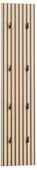 Tchibo - Hakenpaneel &raquo;Alexa&laquo; - 24,5x2,5x109cm - schwarz - Holz / Metall