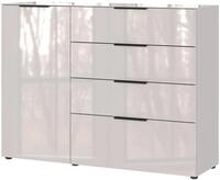 Tchibo - Sideboard &raquo;Oakland&laquo; - 134x102x42cm - Holz / Glas