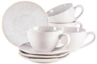 Tchibo - M&auml;ser Kaffeetassen-Set &raquo;Frozen&laquo; - wei&szlig;