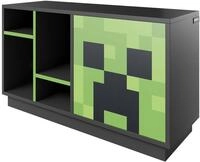 roba Minecraft TV Lowboard &raquo;Creeper&laquo; - 108x37x61cm - schwarz -
