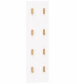 Tchibo - Hakenpaneel &raquo;Bjarne&laquo; - 30x2,6x110,6cm - braun -