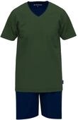 Tom Tailor Shorty-Pyjama-Set &raquo;Nevada&laquo; - Herren - Gr. M - dunkelblau/gestreift