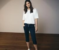 Tchibo - Cecil 3/4-Hose - Damen - Gr. 27 - hellblau