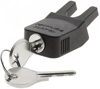 KlickFix Fahrradtasche 4030572104130 Steckschloss f&uuml;r Racktime Taschen schwarz