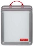 Step by Step Schulranzen Faltbare Heftbox Transparent Organizer (1 St&uuml;ck),