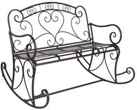 Tchibo - Schaukelbank - 110x101x94cm - schwarz -