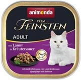 Animonda vom Feinsten mit Lamm in Kr&auml;utersauce 100 g - 32 St&uuml;ck, Nassfutter...