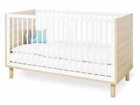 Pinolino Babybett »Flow« - Braun - Holz