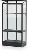 Vitavia Balkongew&auml;chshaus mit Standfundament - 81x43x165cm - schwarz -
