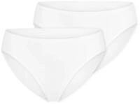 2 Schiesser Tai-Slips - Damen - Gr. 38 - wei&szlig;