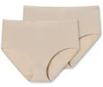 2 Schiesser Midislips mit Modal - Damen - Gr. 42 - braun