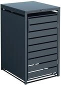 Tchibo - M&uuml;lltonnenbox - 68x80x116cm - anthrazit -