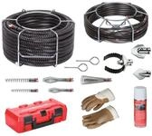 Rothenberger Rohrreinigungsspirale Standard 16-22, &empty; 22 mm, (Set, 17 tlg., mit