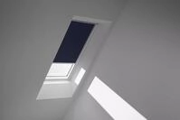 Verdunklungsrollo DKL 1100S, VELUX, verdunkelnd, ohne Bohren, in F&uuml;hrungsschienen,