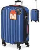 monzana Hartschalen-Trolley, 4 Rollen, Handgep&auml;ck Zahlenschloss Reisekoffer