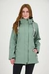 Softshellmantel ANKERGLUT "ANKERGLUTBRISE WMN", Damen, Gr. 46 (L), grau, Softshell,