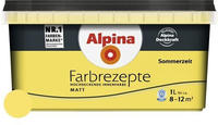 Alpina Wandfarbe Farbrezepte Wandfarbe 1 Liter hochdeckend Farbwahl Matt Alpina