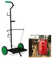 relaxdays Sackkarre 1 Sackkarre Gas Transportwagen bis 25 kg,...