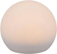 Reality Leuchten LED Solarleuchte MELO, Kugel Gartenleuchte Akku Solar, mit