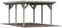 Palmako Einzelcarport Karl, BxT: 360x512 cm