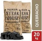 BBQ-Toro Grillkohle BBQ-Toro Premium Steak House Grillkohle, 20 kg, Quebracho Blanco,
