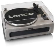 Lenco LENCO LS-440GY Plattenspieler Plattenspieler (Riemenantrieb, mit Bluetooth)