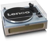Lenco LENCO LS-440BUBG Plattenspieler Plattenspieler (Riemenantrieb, mit Bluetooth)