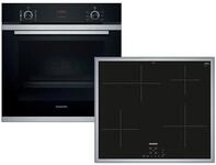 SIEMENS Backofen-Set, mit Teleskopauszug nachr&uuml;stbar, Reinigung mit Wasser /...