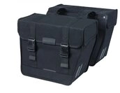 Basil Fahrradtasche Basil Doppeltasche Kavan Eco Classic schwarz 37x32x18 cm 46l