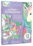 ARTISTA Kreativset Einhorn Bastelset Sand & Folien f&uuml;r kreative...