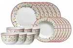 Ritzenhoff & Breker Tafelservice Shanti Doppio Tafelservice 18er Set (18-tlg), 6