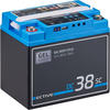 ECTIVE ECTIVE Deep Cycle Gel Solar Batterie 12V 38Ah Laderegler USB Display...