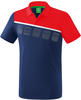 Erima Poloshirt Herren 5-C Poloshirt blau|rot