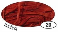 Folia Bastelfilz Naturbast Raffia - matt hochrot 50 g.