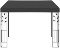vidaXL Pavillon, Wand-Pavillon 3x3x2,5 m Anthrazit
