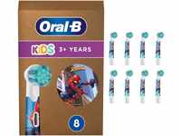 Oral-B Aufsteckbürste Kids Spiderman, für elektrische Zahnbürste, für...