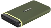 Transcend Transcend ESD380C 2 TB Externe SSD USB-C&reg;, USB-A Gr&uuml;n TS2TESD380C...