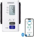 Omron Handgelenk-Blutdruckmessger&auml;t NightView, ger&auml;uschlose Blutdruckmessungen am