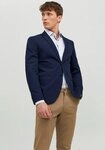 Jack & Jones Sakko JPRFRANCO Blazer mit 2-Knopf-Form und extra schmalem Schnitt