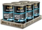 Belcando Single Protein Lachs - hochwertiges Nassfutter ohne Zus&auml;tze 6x400g,