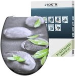 Sch&uuml;tte WC-Sitz Stone, Duroplast, mit Absenkautomatik und Schnellverschluss