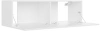 vidaXL TV-Board vidaXL TV-Schrank Wei&szlig; 100x30x30 cm Holzwerkstoff