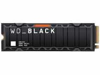 WD_Black SN850X NVMe with Heatsink interne Gaming-SSD (2 TB) 7300 MB/S