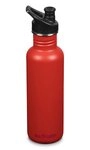 Klean Kanteen Trinkflasche Klean Trinkflasche 800ml Kanteen&reg;Classic Tiger Lily Rot