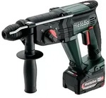 metabo Akku-Kombibohrhammer KH 18 LTX 24, 18 V, max. 1400 U/min, Hammer 2 x 4 Ah
