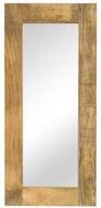 vidaXL Spiegel 50 x 110 cm Wandspiegel aus massivem Mangoholz 50x110 cm f&uuml;r